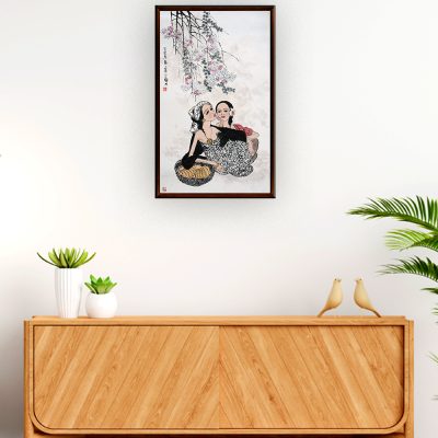 Malay Ladies With Fruits