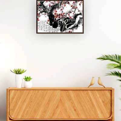 Plum Bossom Tree Artwork By Ling Cher Eng