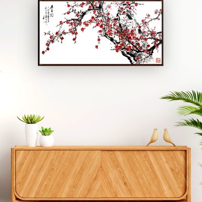 迎春图 Artwork By Ling Cher Eng