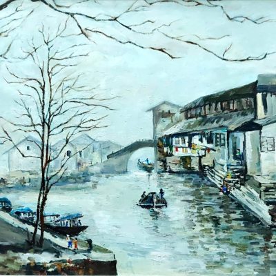 Asia Art Collective TCK_L016_S_Jiangnan River_56x76cm_$4800