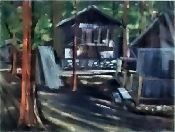 Asia Art Collective TCK_L022_S_Wooden House_22x29cm_$1280