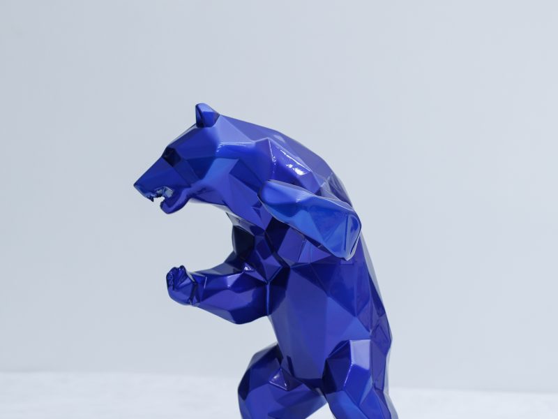 richard_orlinski_artwork_for_sale_blue_bear