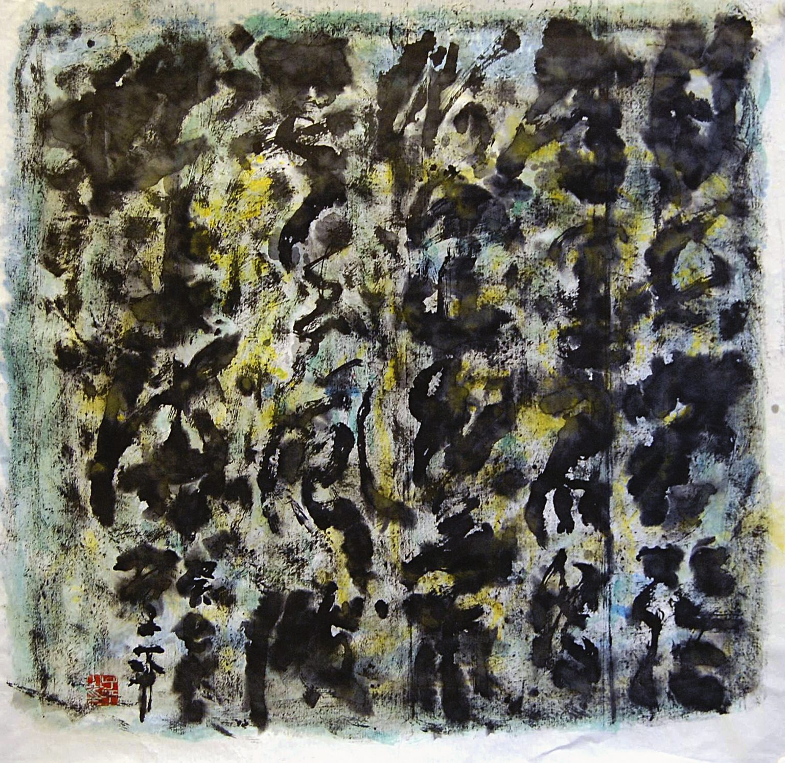 lim_tze_peng_artwork_for_sale_colour_calligraphy