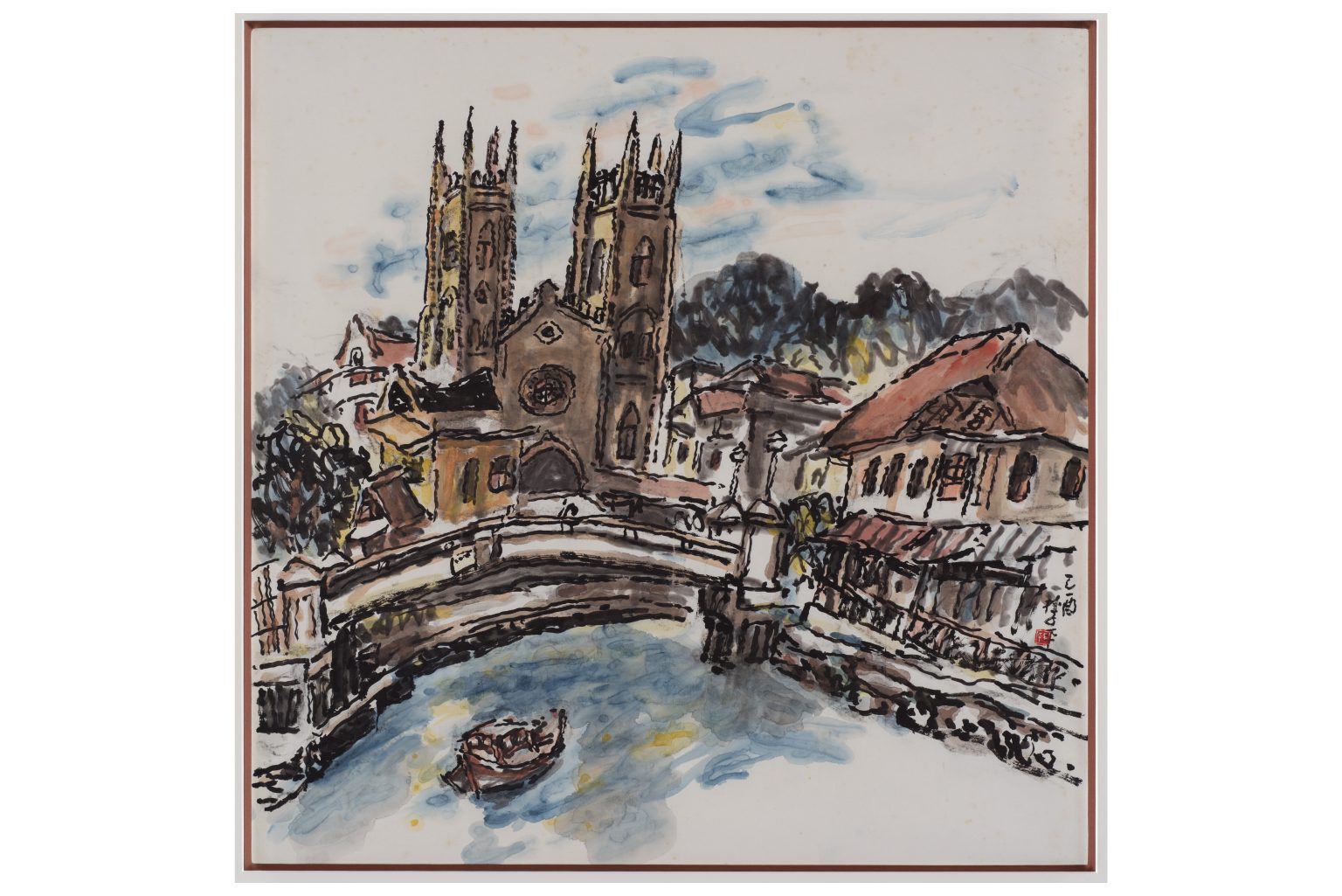 lim_tze_peng_artwork_for_sale_st_xavier_church_melaka