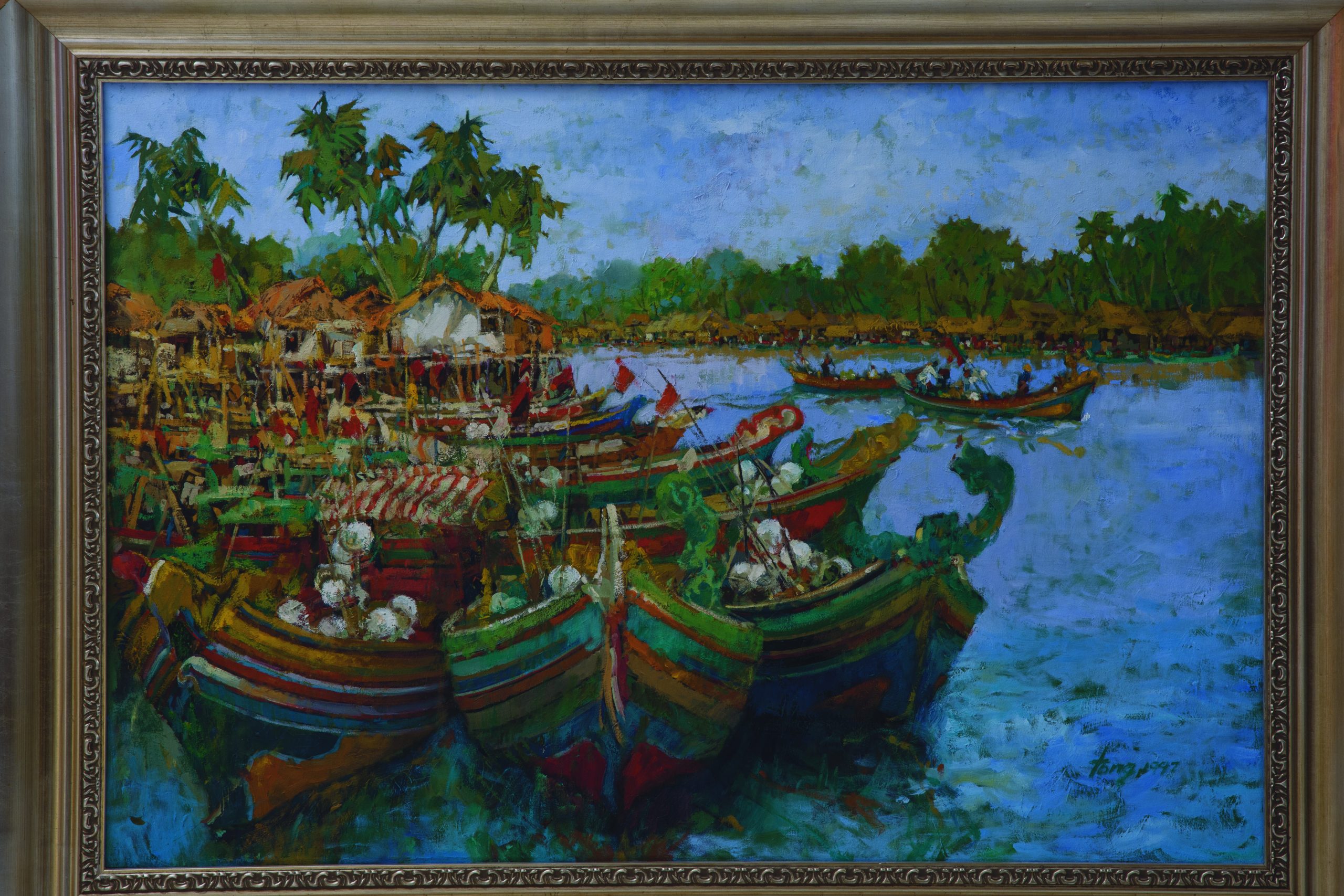 tong_chin_sye_artwork_for_sale_naratiwat_colour_boats