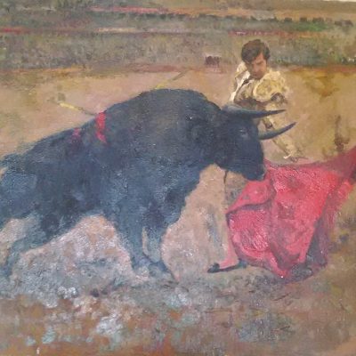 tong_chin_sye_artwork_for_sale_madrid_bull_fighter