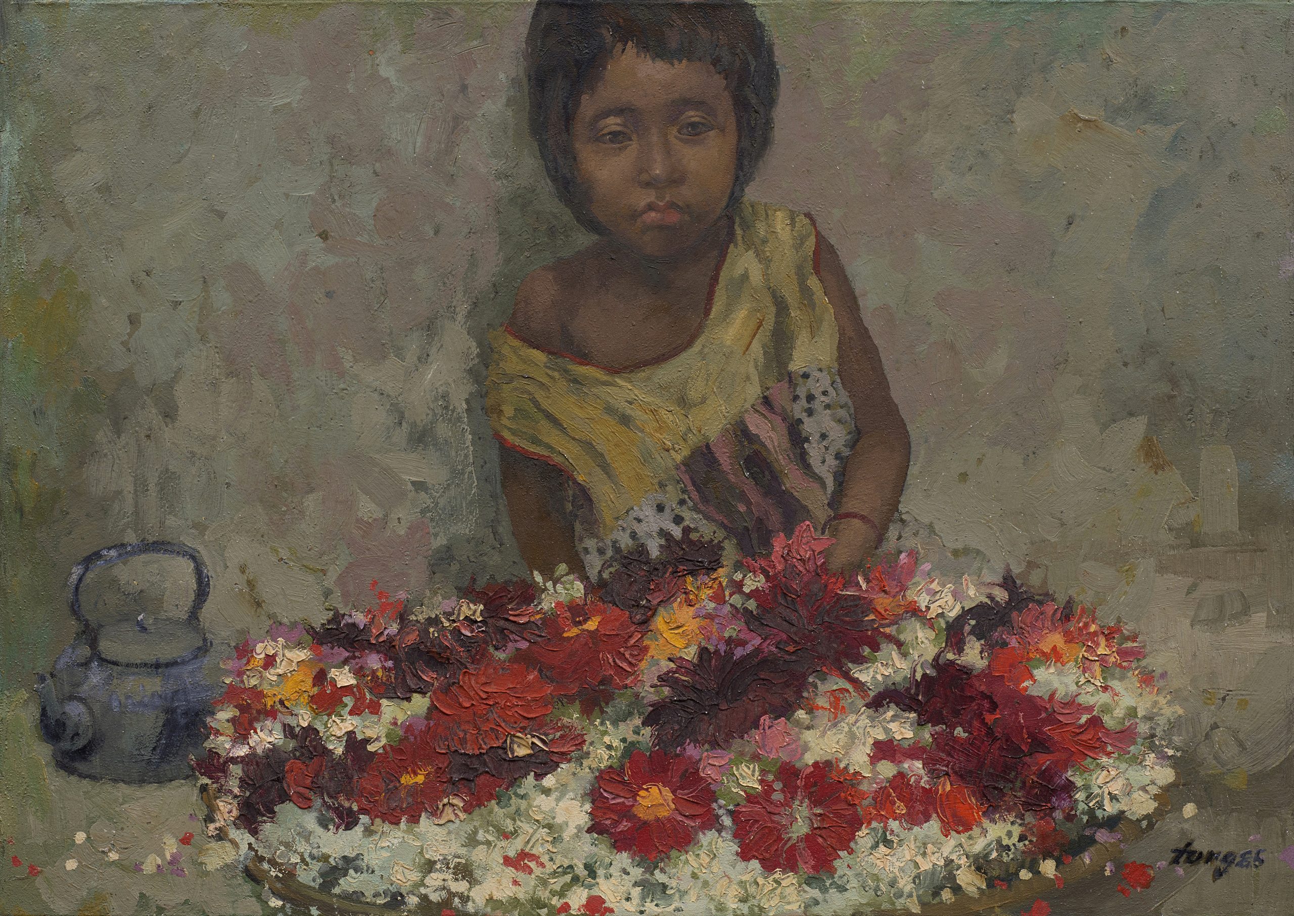 tong_chin_sye_artwork_for_sale_kathmandu_flower_seller