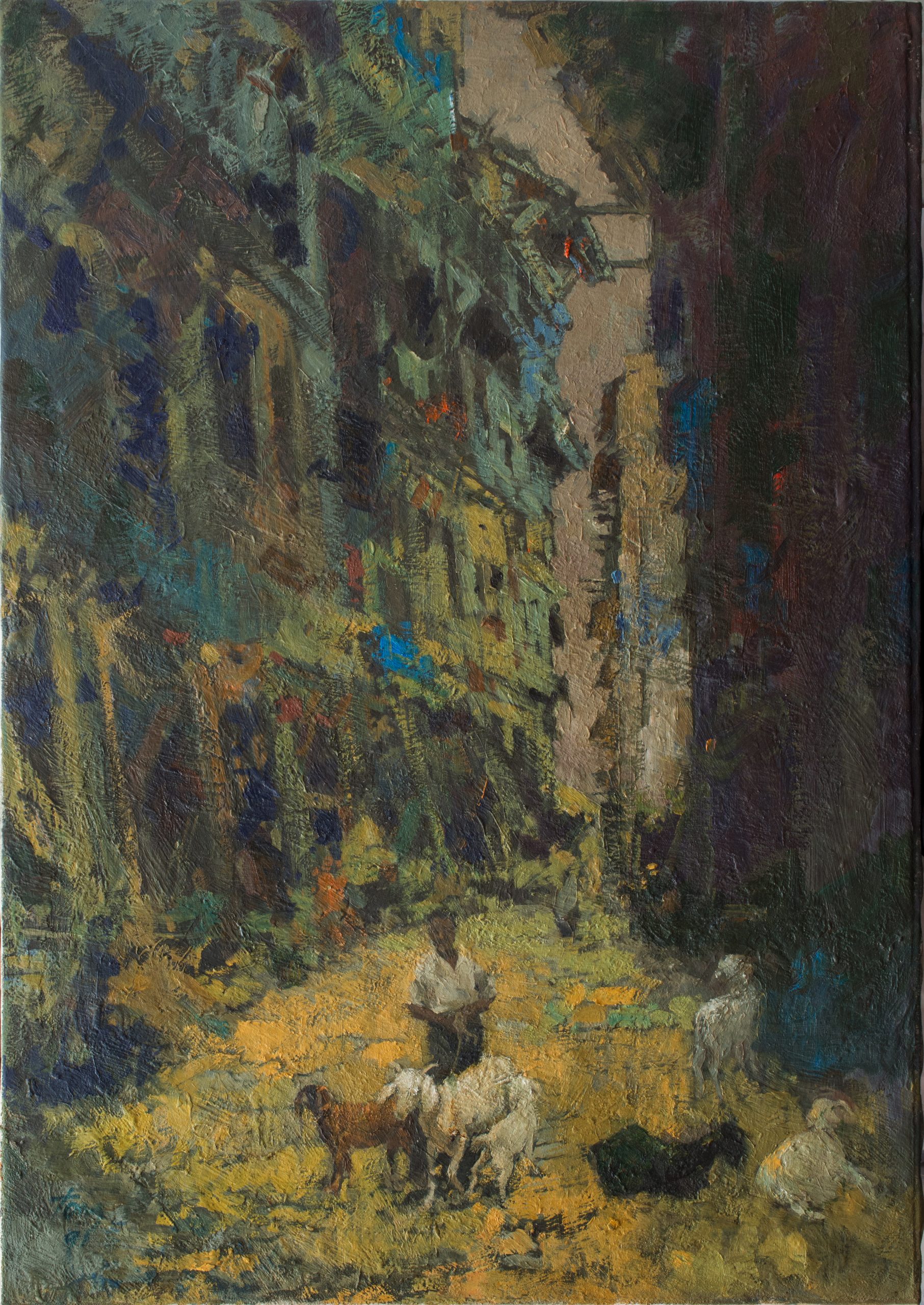 tong_chin_sye_artwork_for_sale_kathmandu_old_street