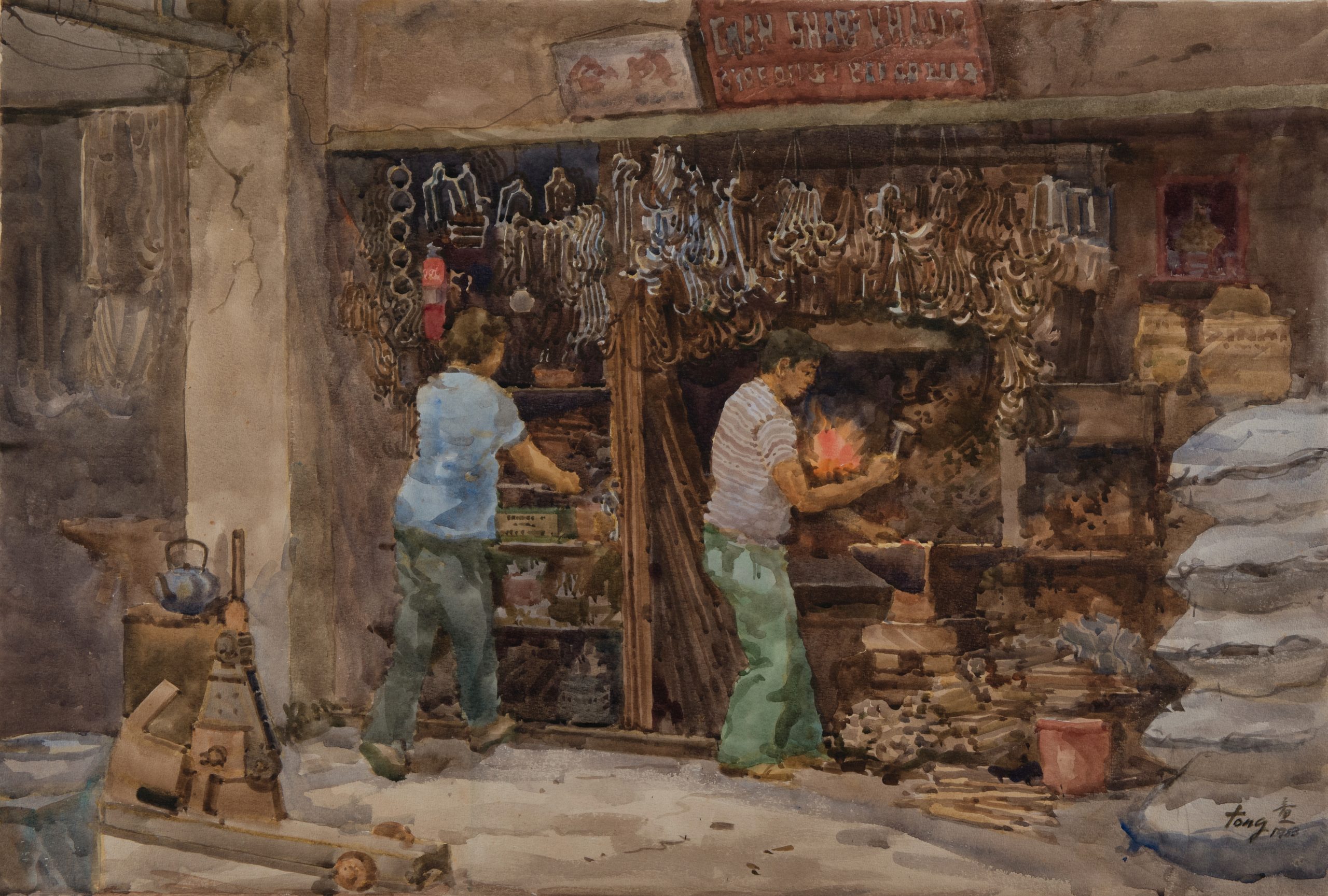 tong_chin_sye_artwork_for_sale_shop_of_sultan_gate_near_beach_road