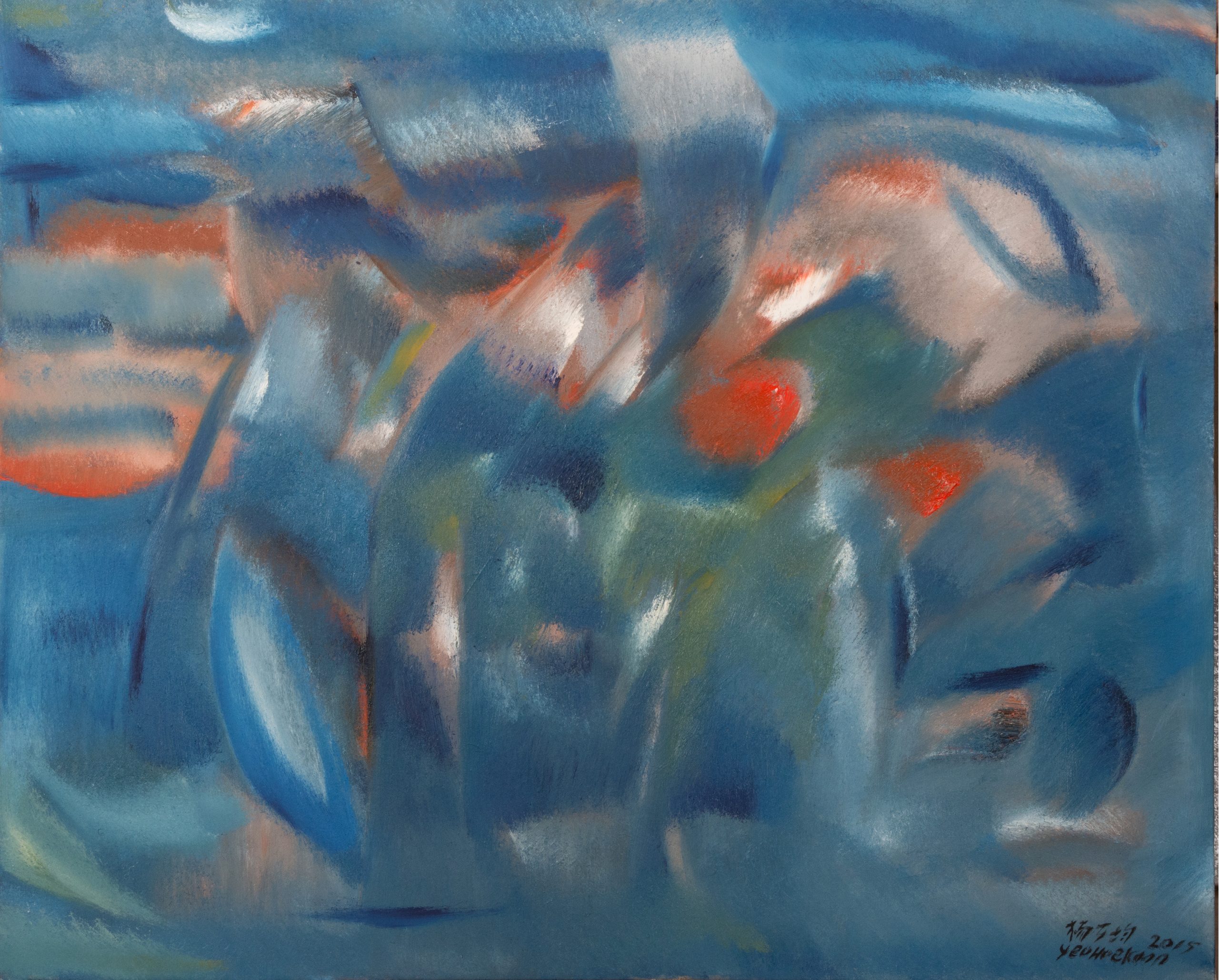 yeo_hoe_koon_杨可均_artwork_for_sale_scenery_in_blue