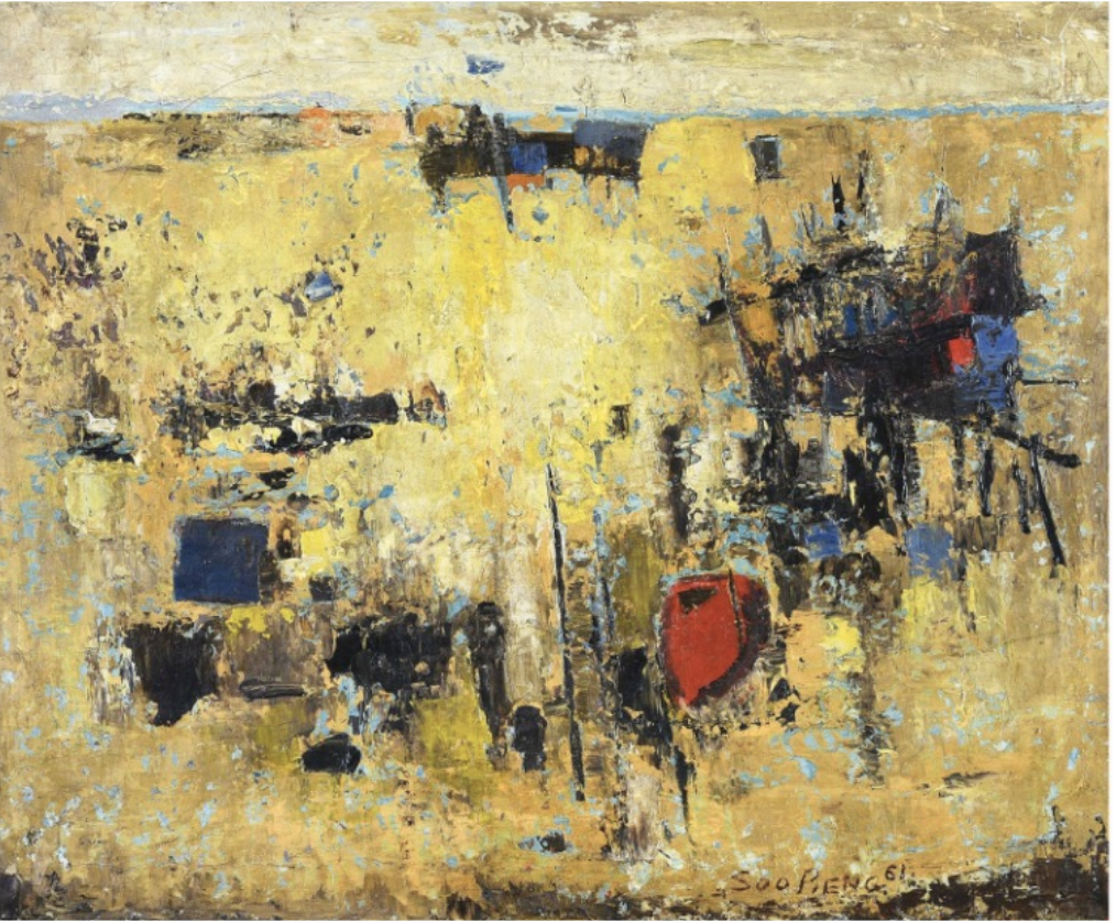 Cheong Soo Pieng _ artist artworks collect local artist artwork in Singapore The Private Art Sales II with Asia Art Collective
