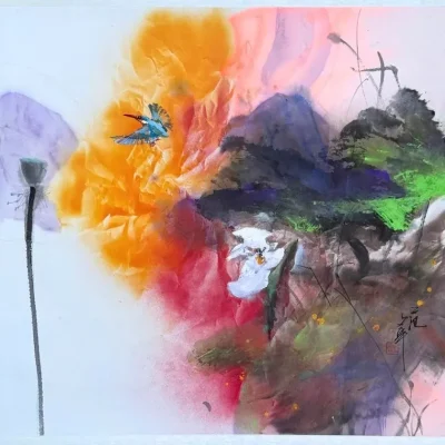 翠鸟翻飞 Flight of the Emerald Bird