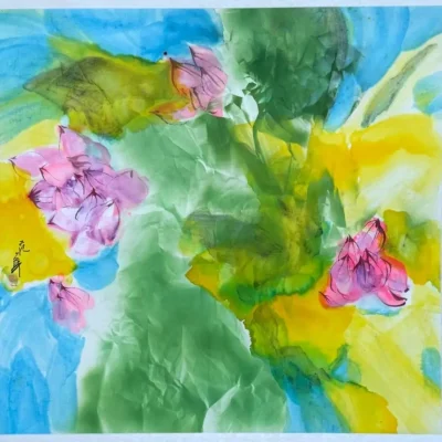 荷塘碧波 Emerald Ripples of the Lotus Pond